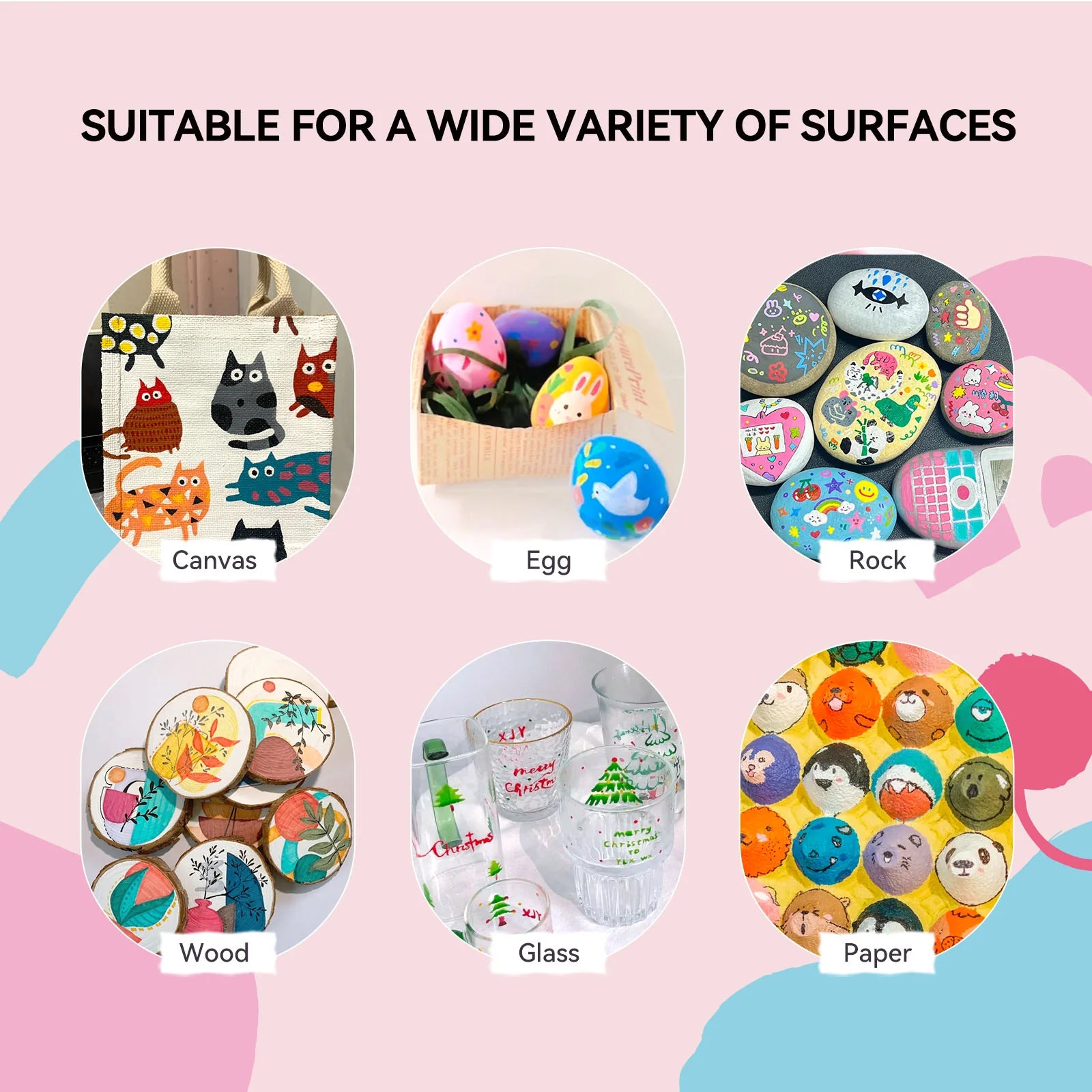 Акриловые маркеры - фломастеры Arrtx, 64 цвета