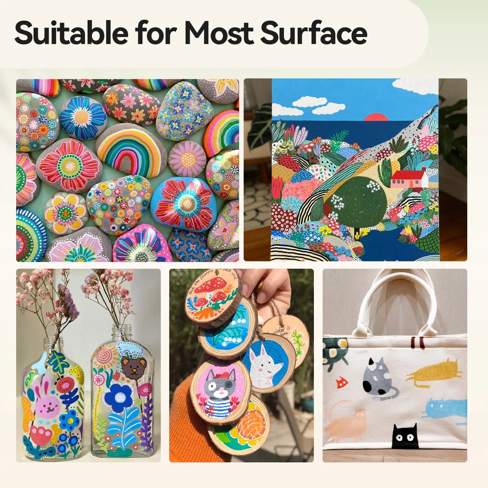 Arrtx 90 krāsu akrila pildspalvas ar otas tipa galu - 90A