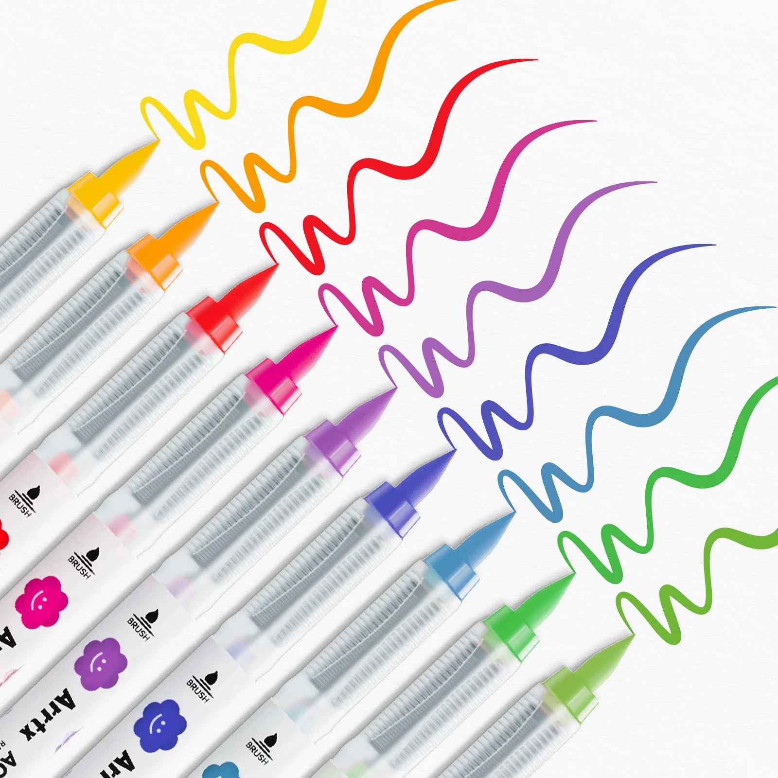 Akrüülmarkerid-viltpliiatsid Arrtx, 60 tk