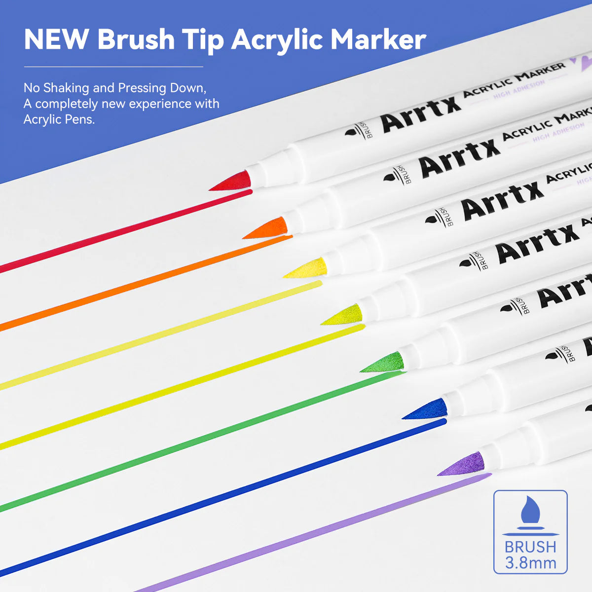 Arrtx 30 Colors Acrylic Paint Pens - 30B 