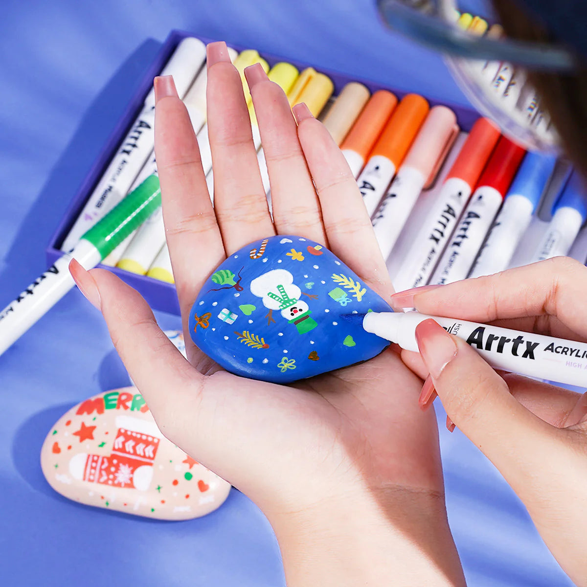Arrtx 30 Colors Acrylic Paint Pens - 30B 