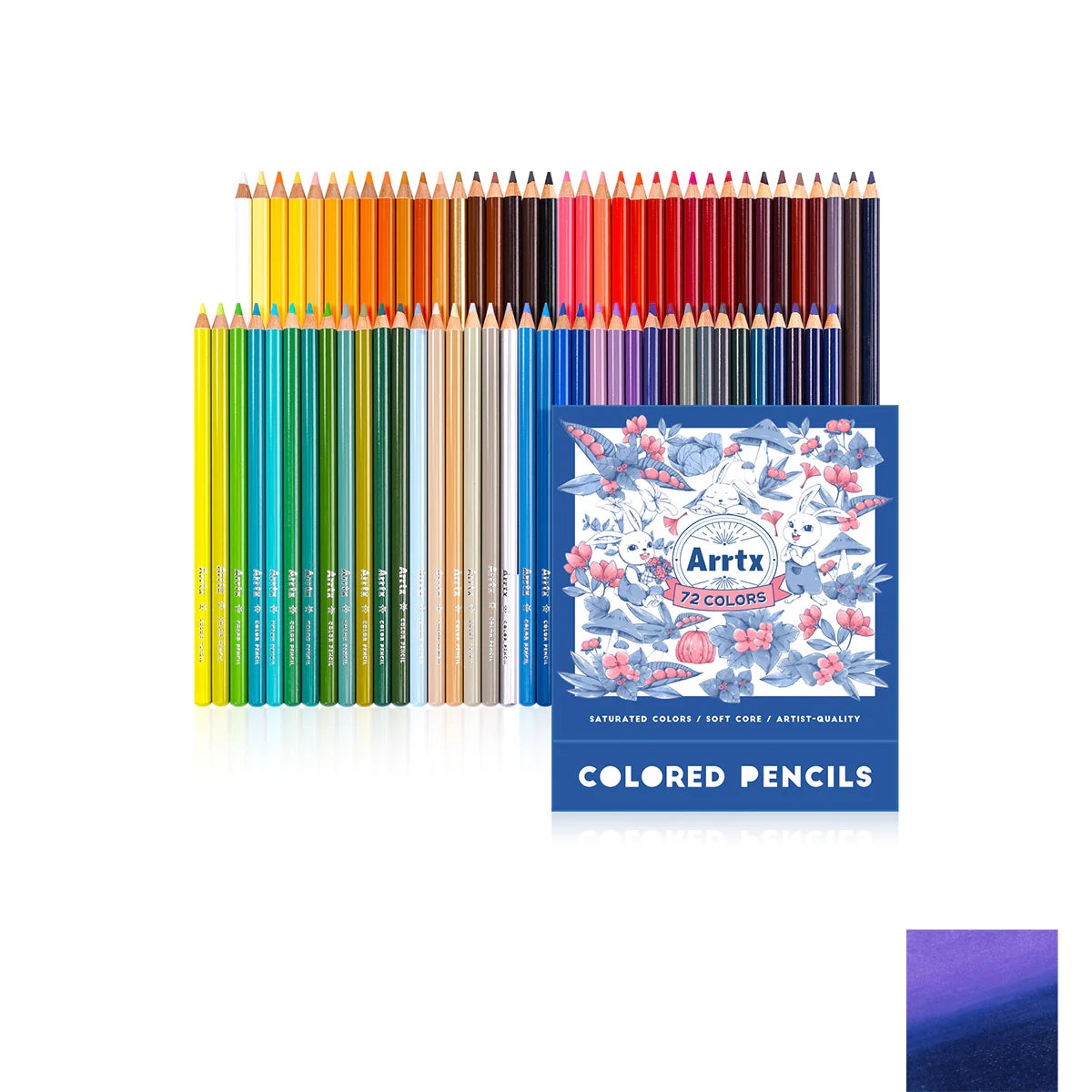 Arrtx 72 Colored Pencils